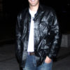 Leather Shirt Style Jacket